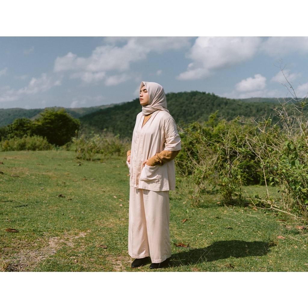 Quần Sora Cullote Cơ Bản Màu Kem | BigBuy360 - bigbuy360.vn