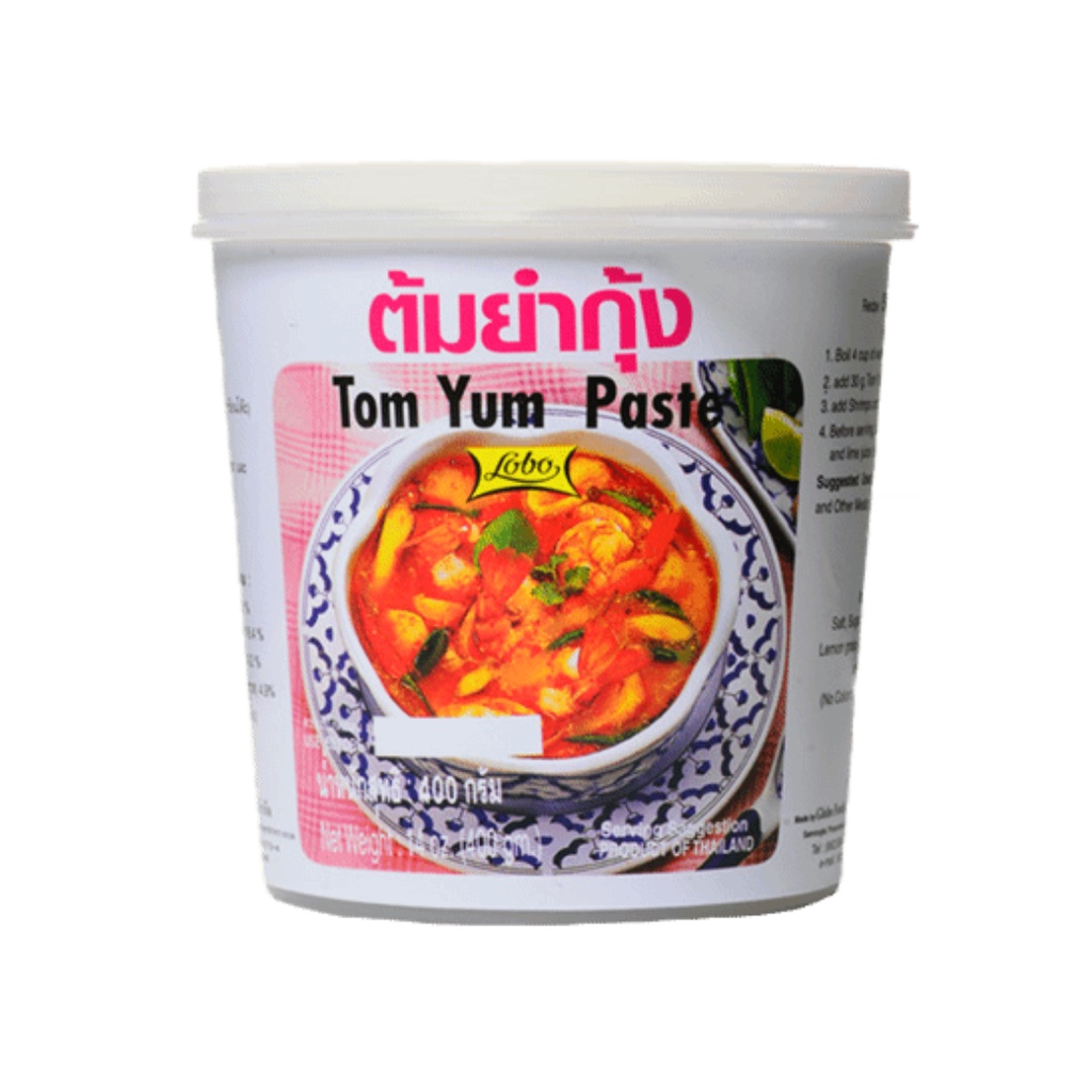 Gia Vị Lẩu Thái LoBo 1kg*12h/ Tom Yum Paste Lobo/ Thai Hot Tot Seasoning - Nhập Khẩu Thailand