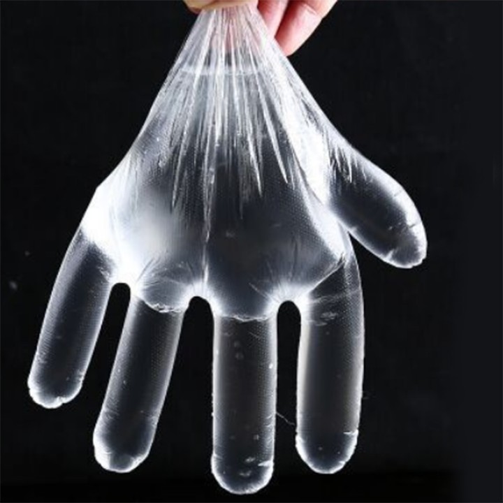 Set 200 Găng tay nilon trong suốt PE AB siêu dai bền loại hộp dùng 1 lần hoặc tái sử dụng