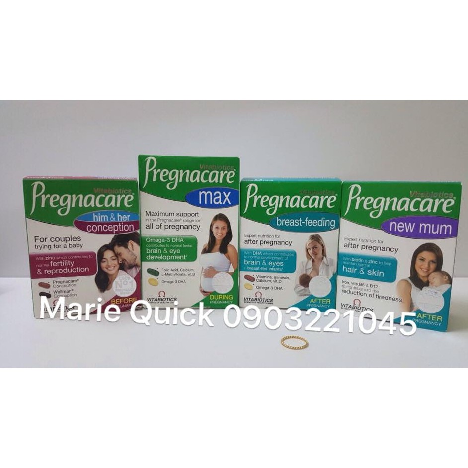 &lt;Pregnacare Max&gt; Vitamin tổng hợp cho bà bầu - 84 viên 2023 - Anh