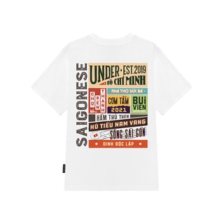 Áo thun UNDER Sài Gòn (Trắng) - Saigonese Tee/ White - UTS006