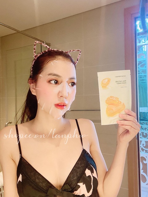 [MẪU MỚI] Mặt nạ Nature Republic Real Nature Mask Sheet (Date 2022) | Thế Giới Skin Care