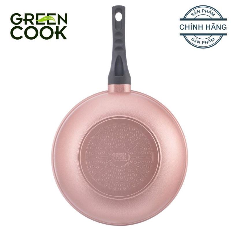 Chảo chống dính vân đá đáy từ sâu lòng Green Cook