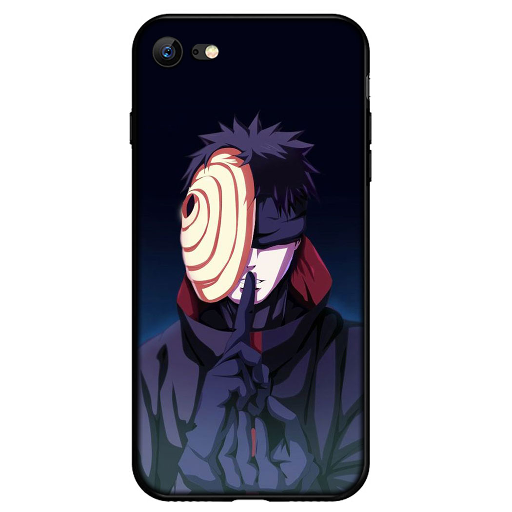 Ốp Điện Thoại Silicon Mềm Hình Goo13 Naruto Uchiha Obito Cho Iphone 11 12 Pro Max 12 Mini Se 2020