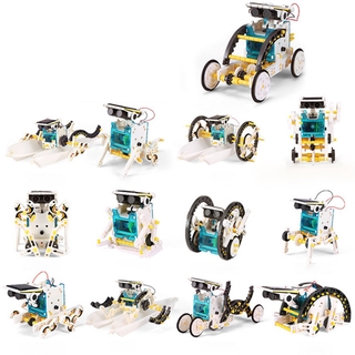 Bộ Đồ Chơi Robot Chạy Bằng Năng Lượng Mặt Trời M5 13 Trong 1 Cho Bé