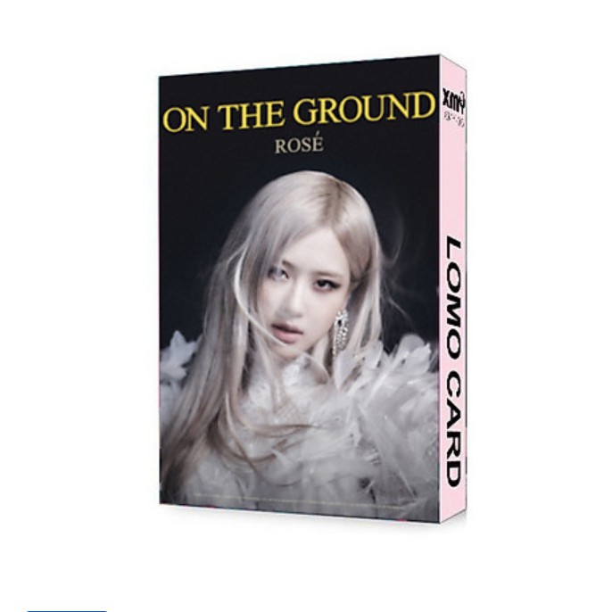 Bộ ảnh lomo ROSE trong MV ON THE GROUND 30 tấm mẫu mới in hình idol kpop đẹp