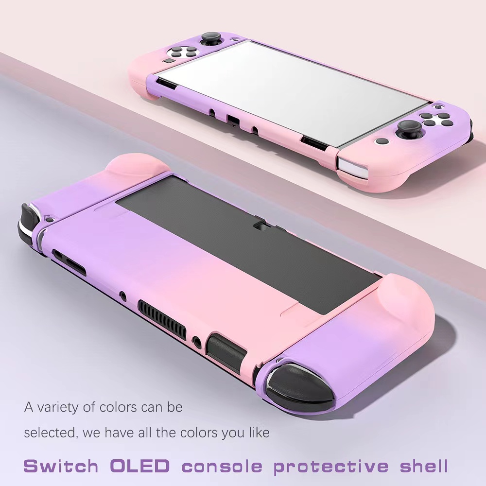 Vỏ LAMMCOU cứng cáp bảo vệ mạnh mẽ dành cho tay cầm chơi game Nintendo Switch OLED