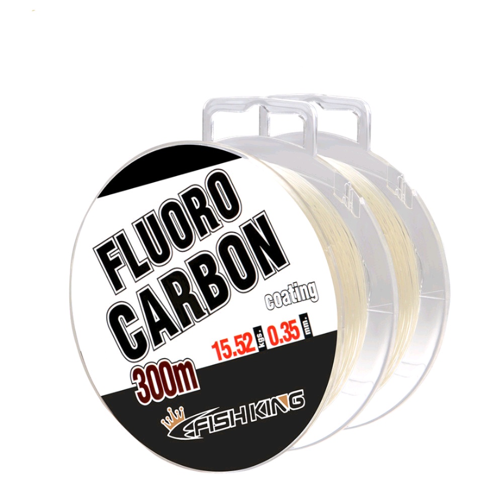 cước câu cá  FLUORO carbon 300m siêu bền