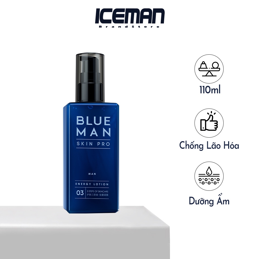 Lotion Dưỡng Ẩm Da &amp; Kiềm Dầu Cho Nam Blueman 110ml ZL110