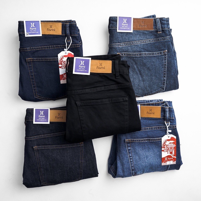 Quần jean Nam cao cấp slim ôm dáng, có bigsize