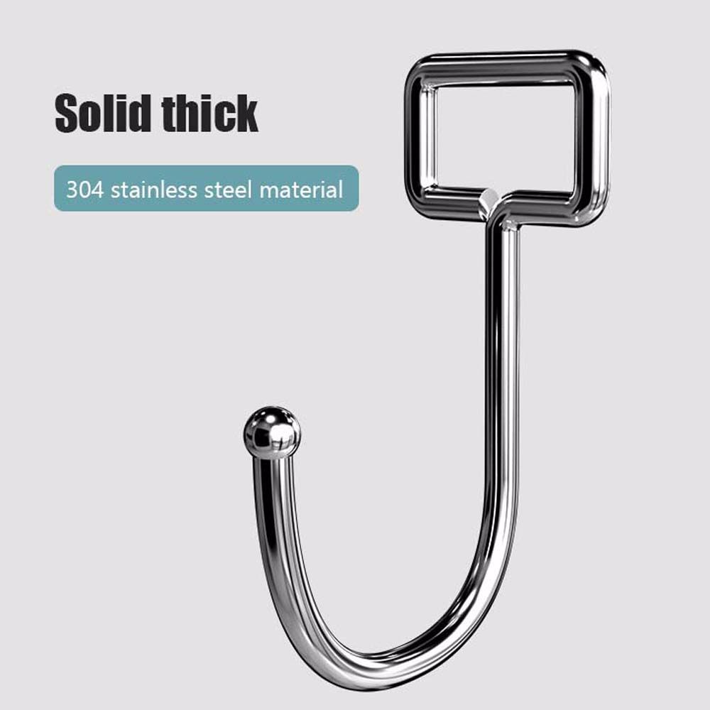 Epoch Set 5 / 10 Móc Treo Chìa Khóa Gắn Tường Bằng Thép Không Gỉ