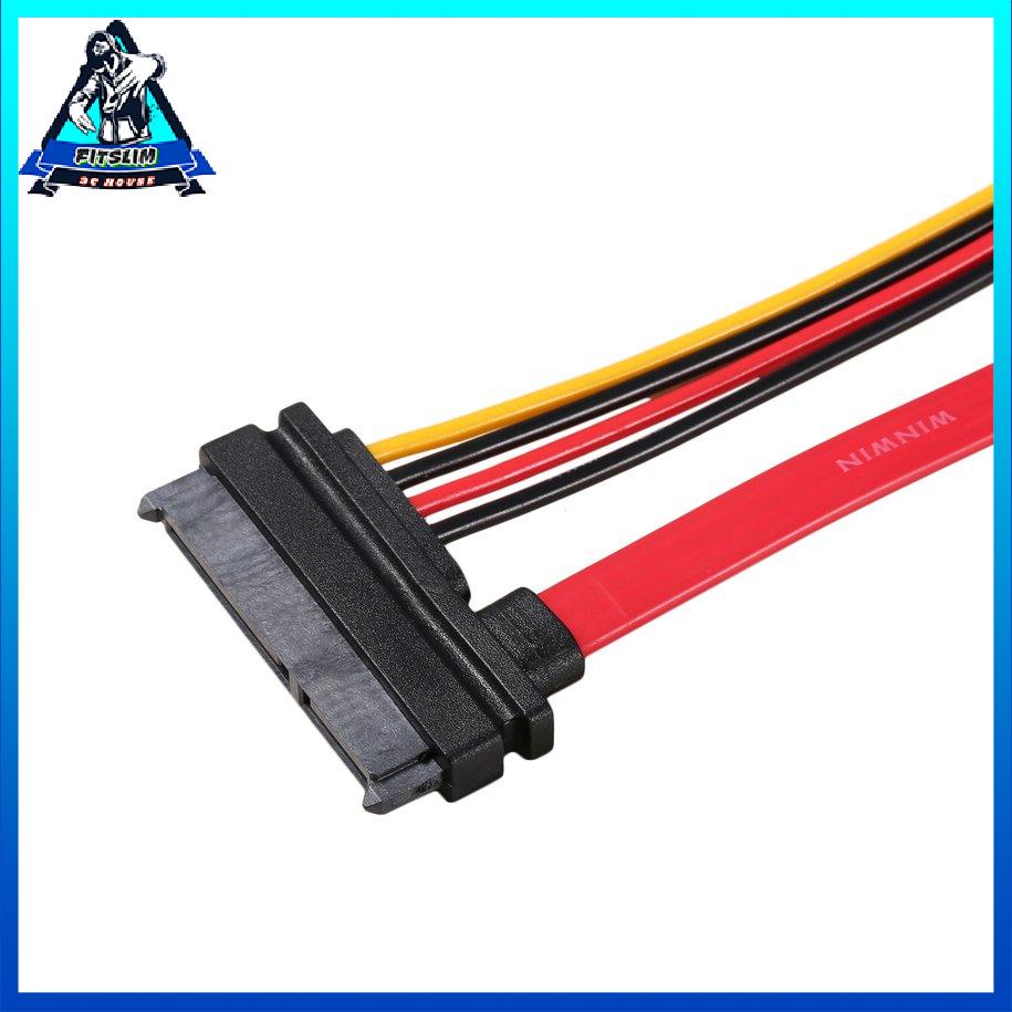 Cáp dữ liệu 22 chân Nối tiếp SATA Power Combo Mở rộng Cáp nối tiếp Bộ điều hợp [8/4]