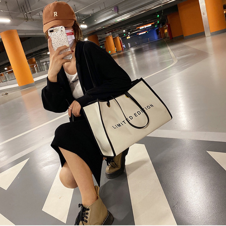 Túi Xách Nữ Tote Bản To Đeo Vai Cao Cấp Phù Hợp Văn Phòng Công Sở Đi Học TXN07