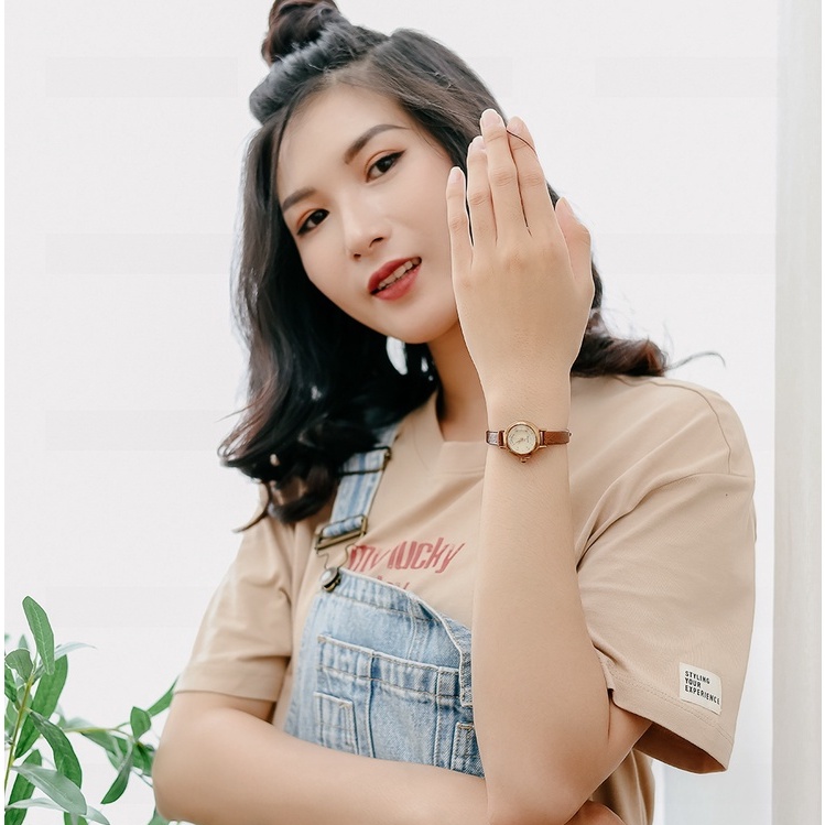 Julius Official | Đồng hồ nữ Julius JA-482 dây da