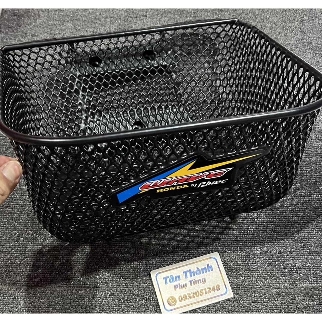 Rổ Wave lớn, Wave nhỏ tem H2C trắng , đen kèm ốc TanthanhPT