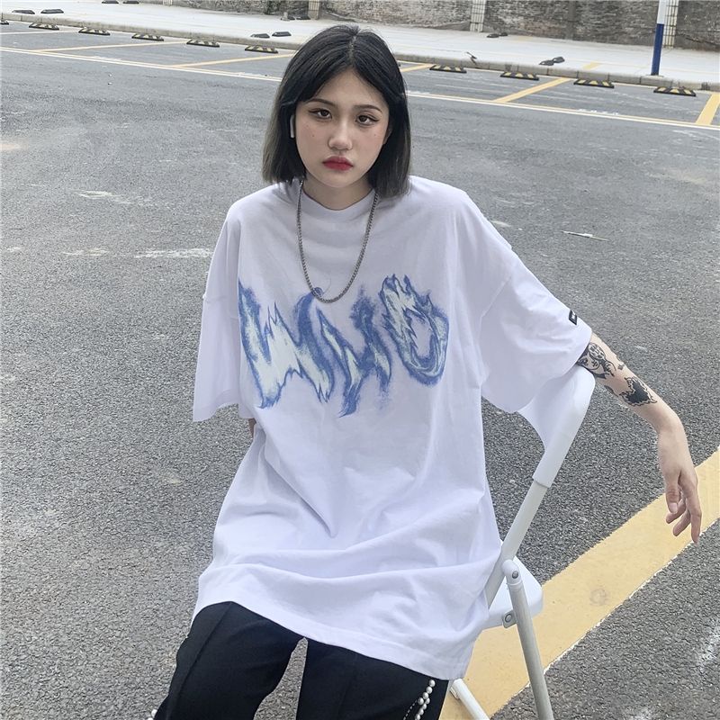 Áo thun tay lỡ nam nữ, áo phông unisex form rộng chất cotton mát mịn thấm hút mồ hôi in hình WHO | BigBuy360 - bigbuy360.vn