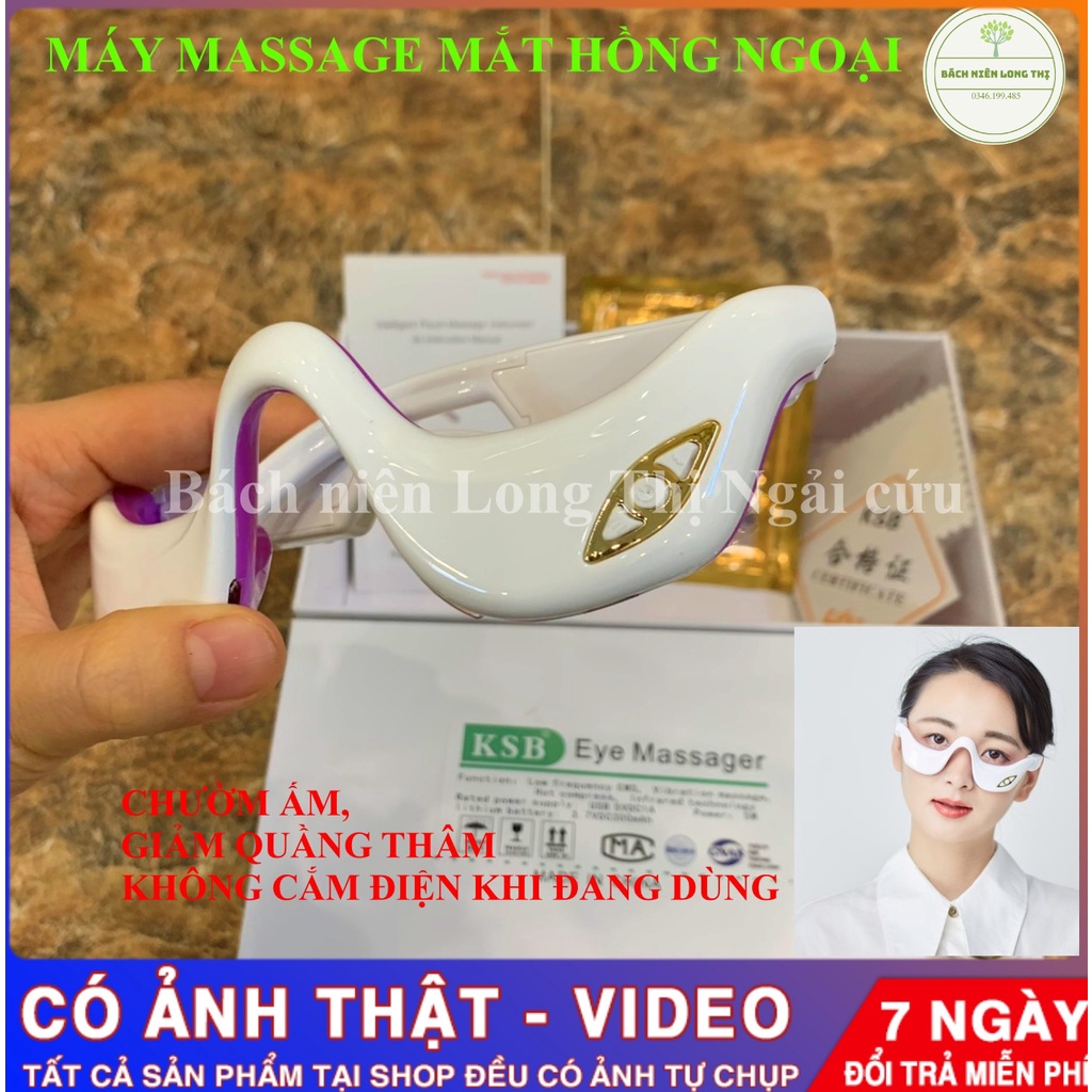 [Có bảo hành] Máy massage mắt X30 ION ÂM -đẩy tinh chất XOÁ QUẦNG THÂM VÀ BỌNG MẮT -mặt nạ mắt-dưỡng da mắt