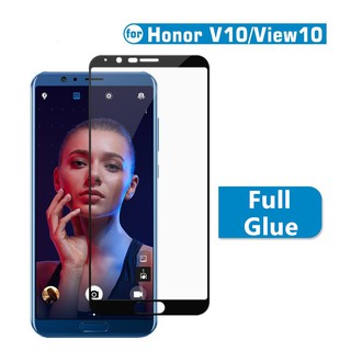 Huawei Honor View 10 view10 V10 Full Glue Screen Protector Tempered Glass Shield
