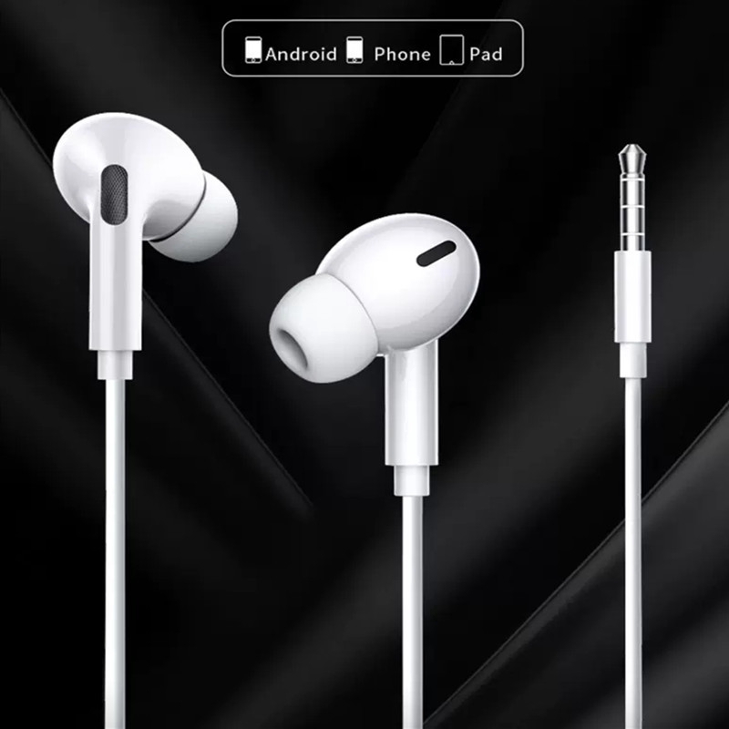 Tai Nghe Nhét Tai Jack Cắm 3.5mm Type-C Cho Iphone Oppo Huawei