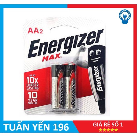 Pin Energizer các loại tiểu AA / đũa AAA chính hãng