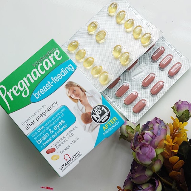 Pregnacare Brest feeding vitamin sau sinh cho mẹ