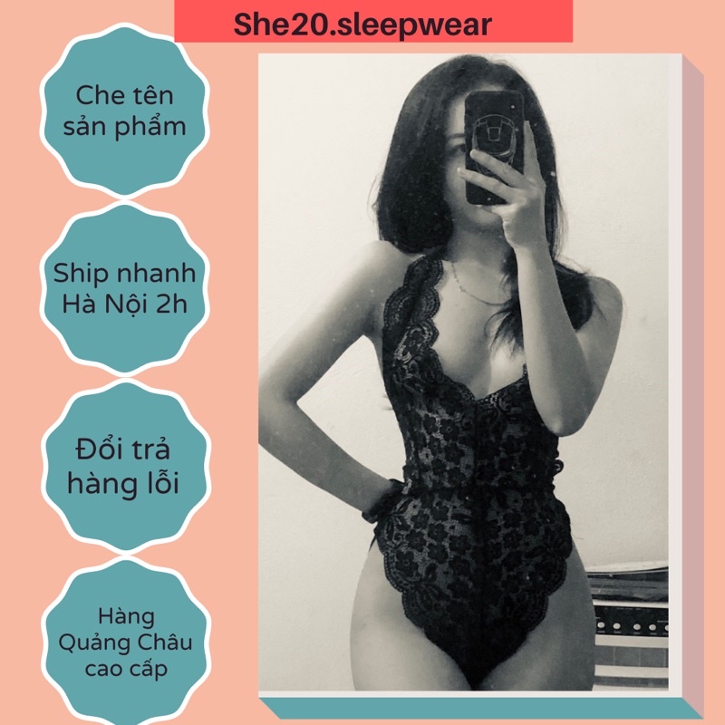 Bodysuit ren siêu sang chảnh Mã BDS2