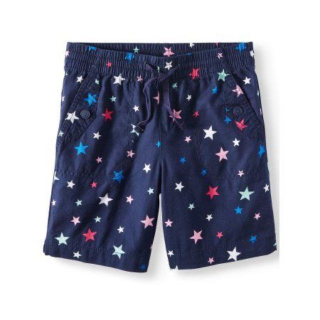 Quần short lửng ngôi sao nền tím than