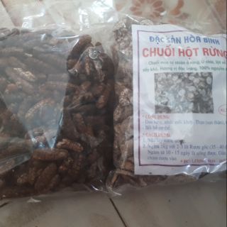 Chuối hột rừng chín sấy khô cả quả
