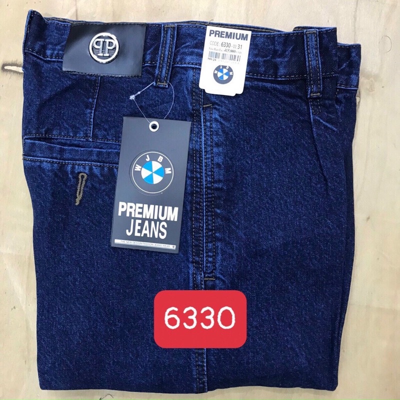 Quần Jean Nam Trung Niên 1 Ly Cao Cấp, Dáng Thụng Túi Chéo, Chất Co Giãn + Ảnh Thật 100%