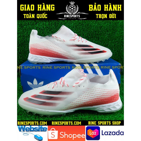 HÀNG THAILAND GIÀY BÓNG ĐÁ SÂN CỎ NHÂN TẠO XGOST trắng đỏ.TF.CAM KẾT Y HÌNH-CAM KẾT HÀNG