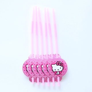 Hello Kitty Đĩa Giấy Trang Trí Tiệc Sinh Nhật Cho Bé