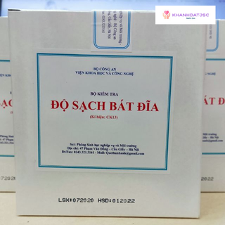 Bộ kiểm tra độ sạch bát đĩa