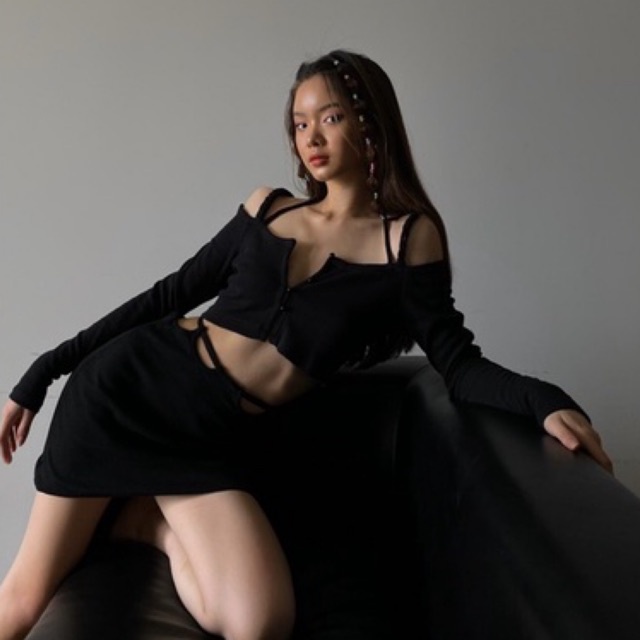 URBANGALS | Bộ áo váy Braid Top & Circle Skirt