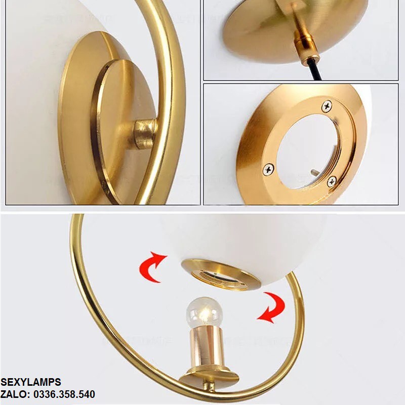 ĐÈN THẢ TRANG TRÍ QUẢ CẦU (TẶNG KÈM BÓNG LED)