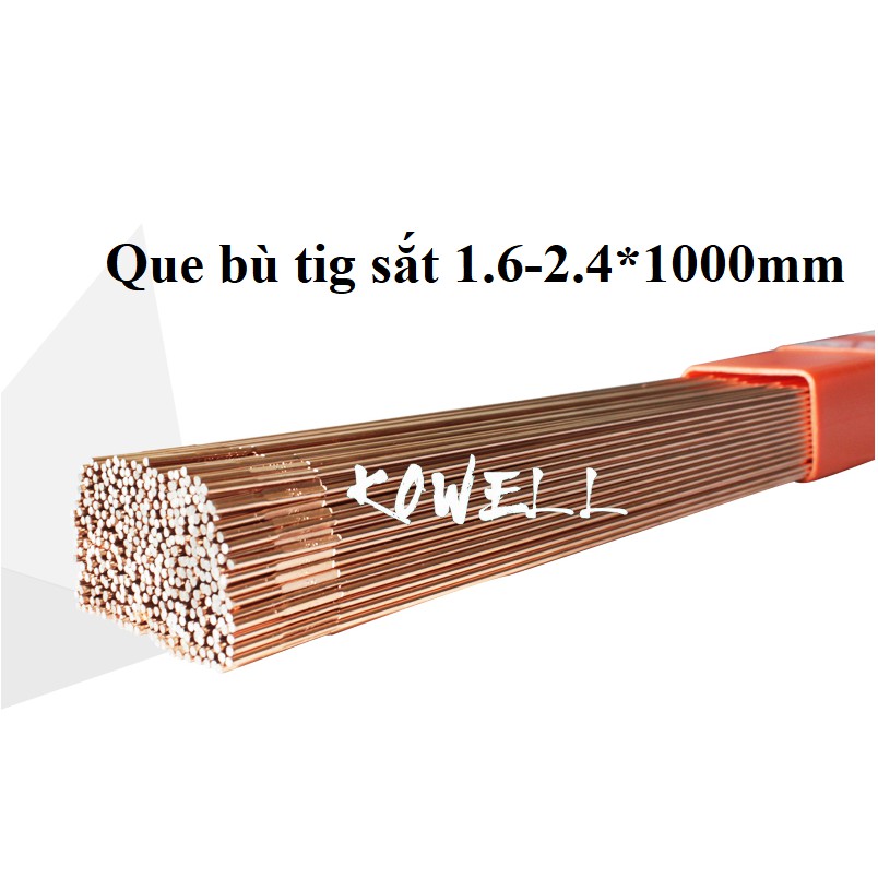 Que hàn bù tig sắt 1.6 Que hàn tig