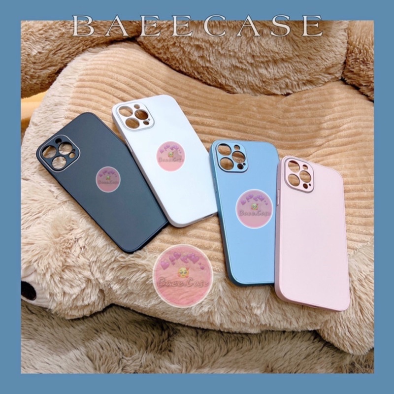 ỐP ĐIỆN THOẠI MÀU PASTEL BASIC MẶT LƯNG NHÁM SIÊU HOT - BAEECASE STORE