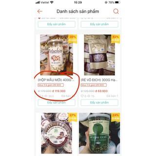 Combo 5 hộp dẻ cười 400 ngày 26/01
