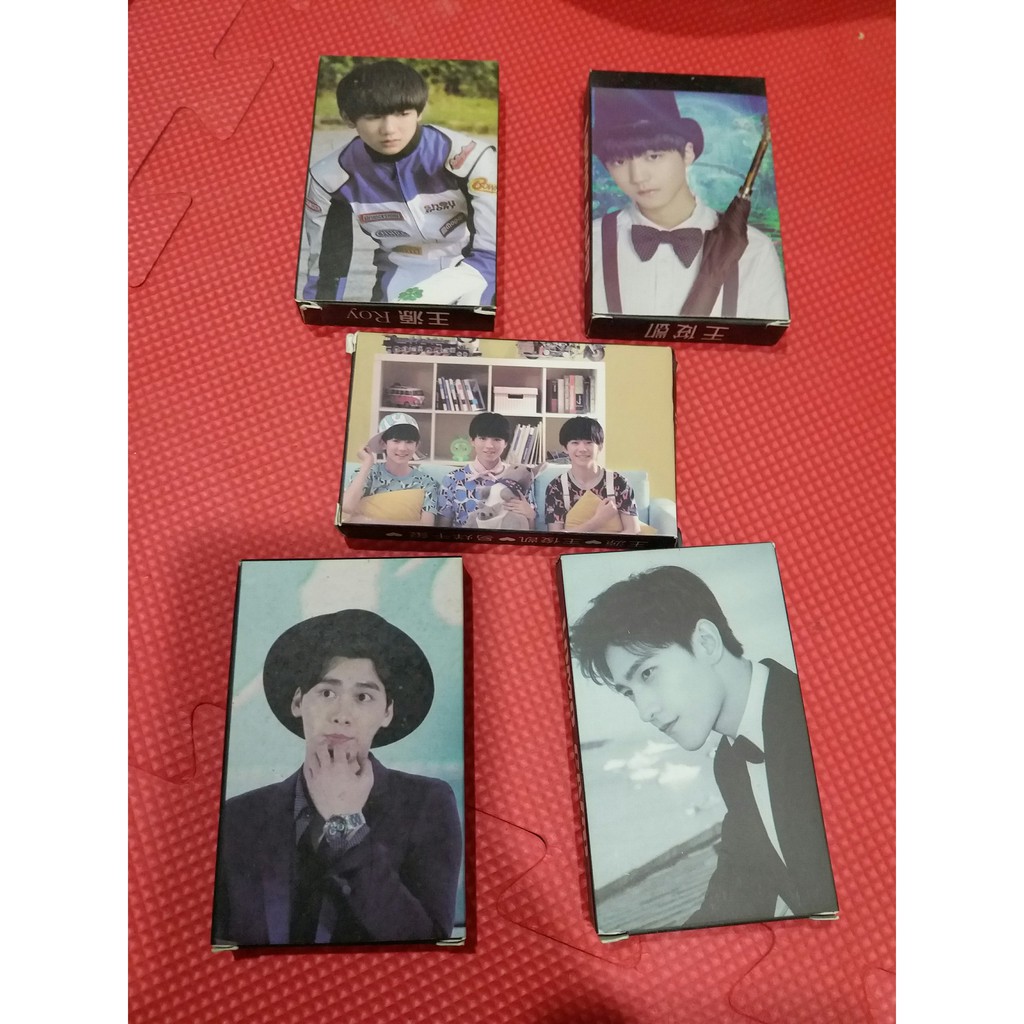 [kpop] Lomo card CPOP TFBOYS Lý dịch phong Dương dương LUHAN KRIS