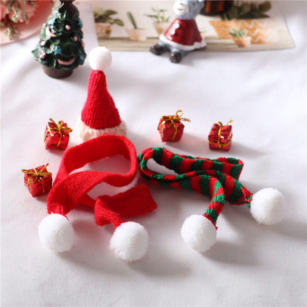 KUNHEV 4pcs/set Miniature Model Kids Gift High Reduction Plastic Cotton Christmas Decor