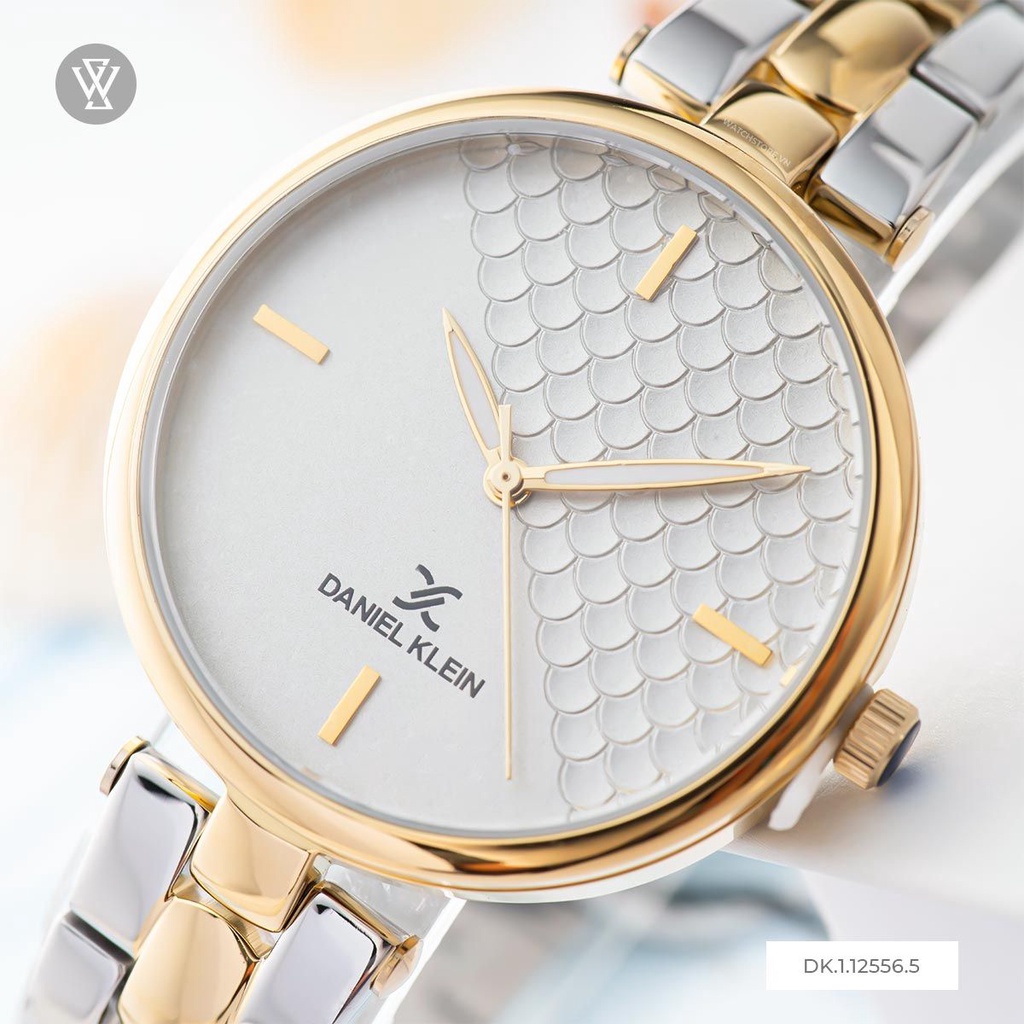 Đồng Hồ Quartz Nữ Daniel Klein WATCHSTORE DK.1.12556.5 Mặt Kính Khoáng 34mm, Dây Kim Loại, Vỏ Thép Không Gỉ