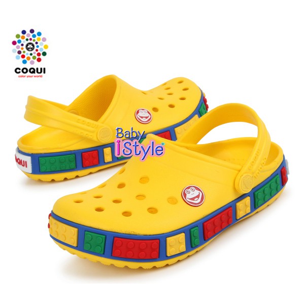 Giày LEGO Coqui Màu Vàng Thoải Mái Khi Mặc Trọng Lượng Nhẹ Size 26 / 27 Mã SH0033