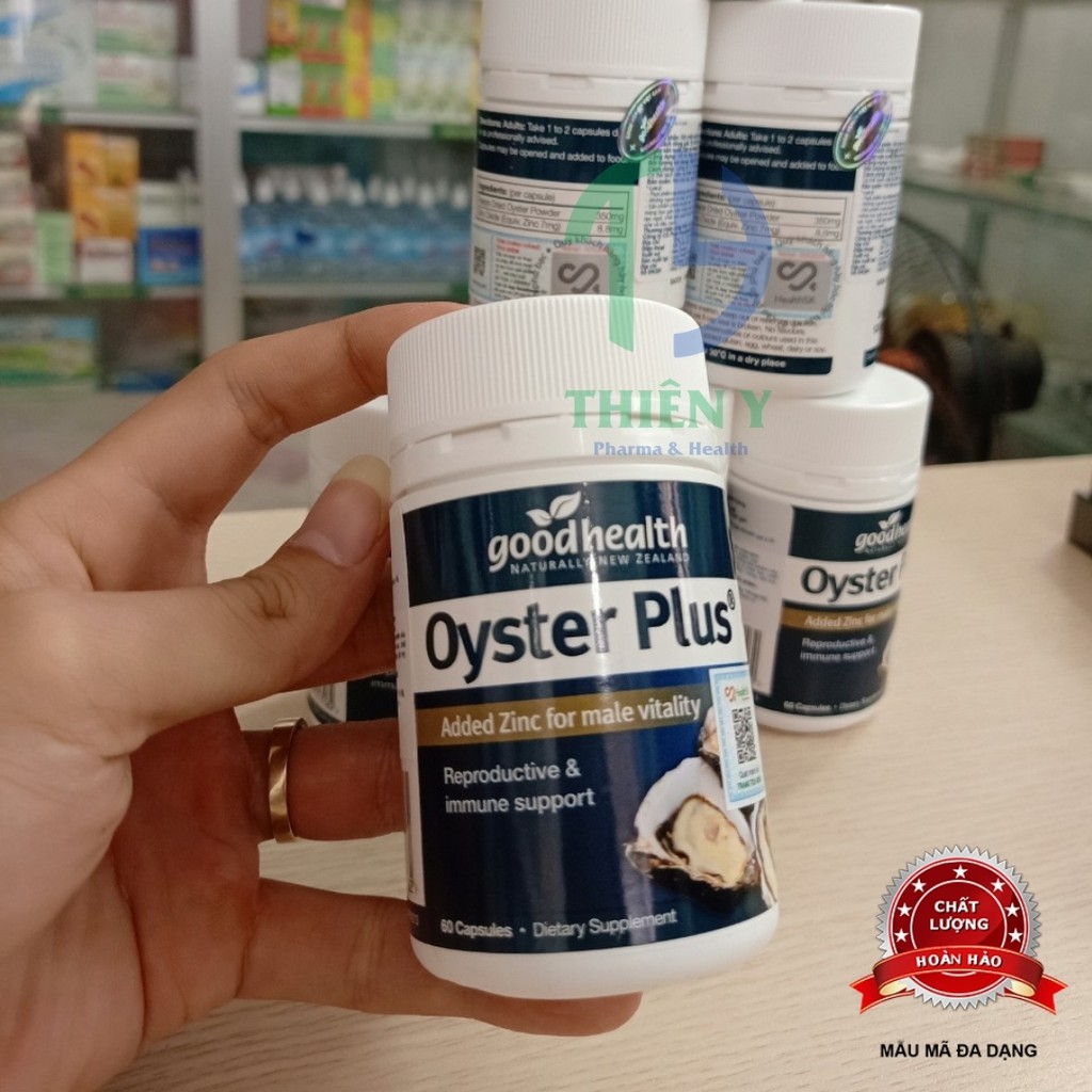 Tinh Chất Hàu Oyster Plus Goodhealth, Tăng Cường Sinh Lý Nam, Hộp 60 Viên, Nhập Khẩu Chính Hãng - Thiên Y Pharmacy | BigBuy360 - bigbuy360.vn