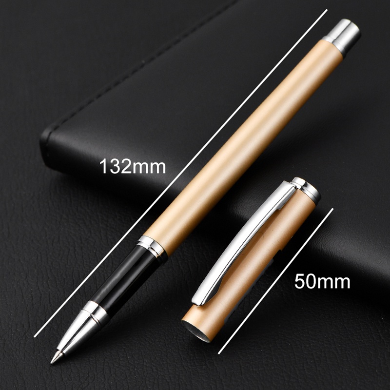 Bút Bi Mực Gel Ngòi 0.5MM Deli S82 Bằng Hợp Kim Nhôm Chất Lượng Cao