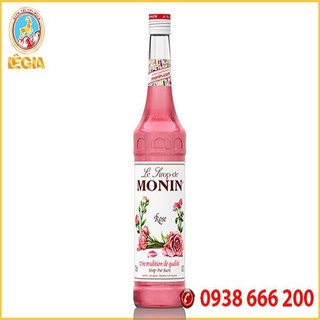 Monin Syrup Hoa Hồng chai 700ml