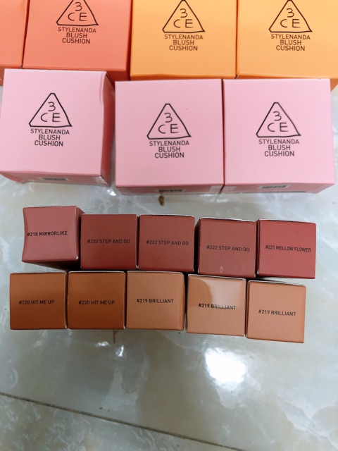 ( HTT88) Má Hồng 3CE Blush Cushion Pink