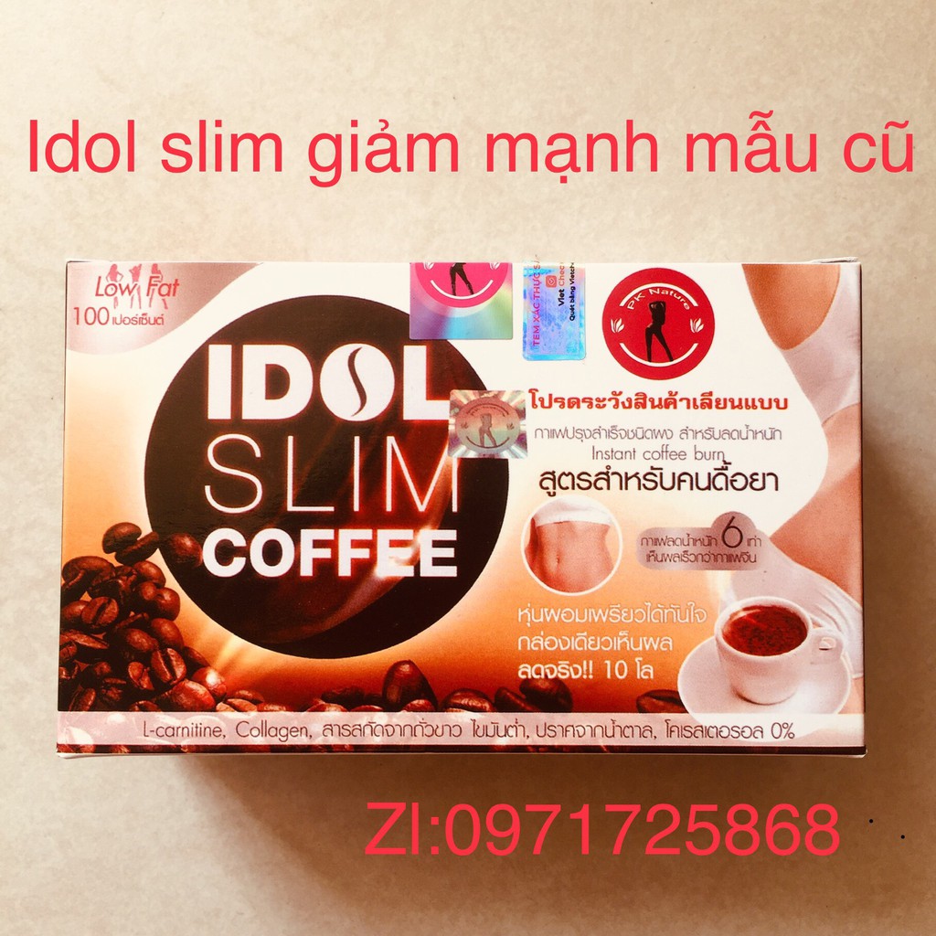 Cafe Idol slim Coffee [mẫu cũ giảm manh]