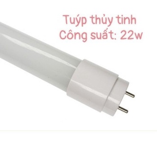 Combo 10 cái đèn tuýp led t8 22w đầu trắng 1,2m
