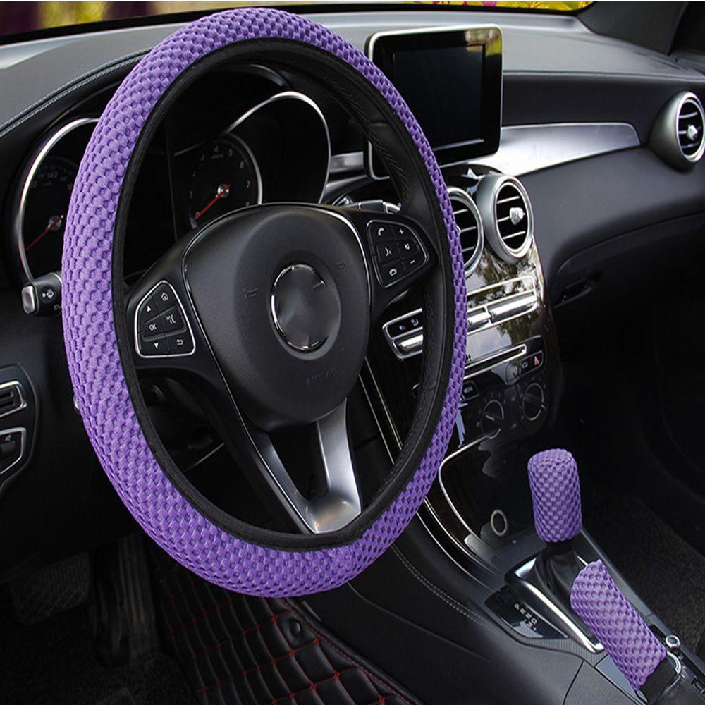 Vỏ Bọc Vô Lăng Xe Hơi Phủ Lông Giữ Ấm Chống Trượt