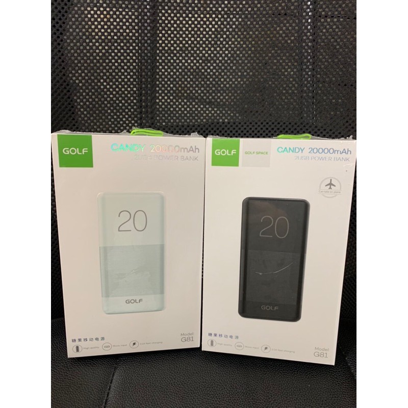 Sạc dự phòng GoLD (G81) 20000mAh thông minh