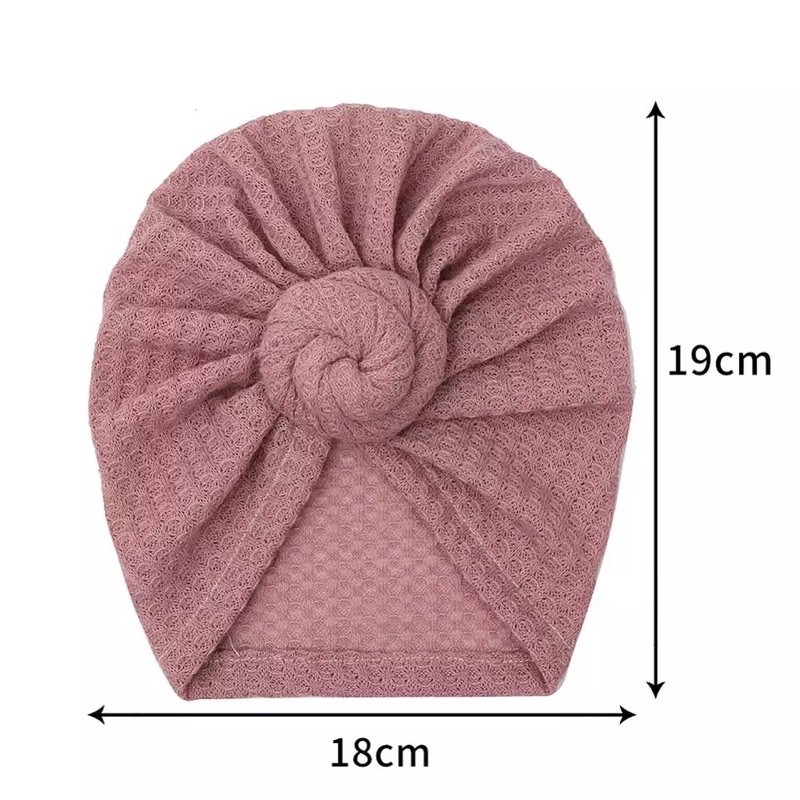 Khăn Turban Quấn Đầu Kiểu Dáng Xinh Xắn Cho Bé